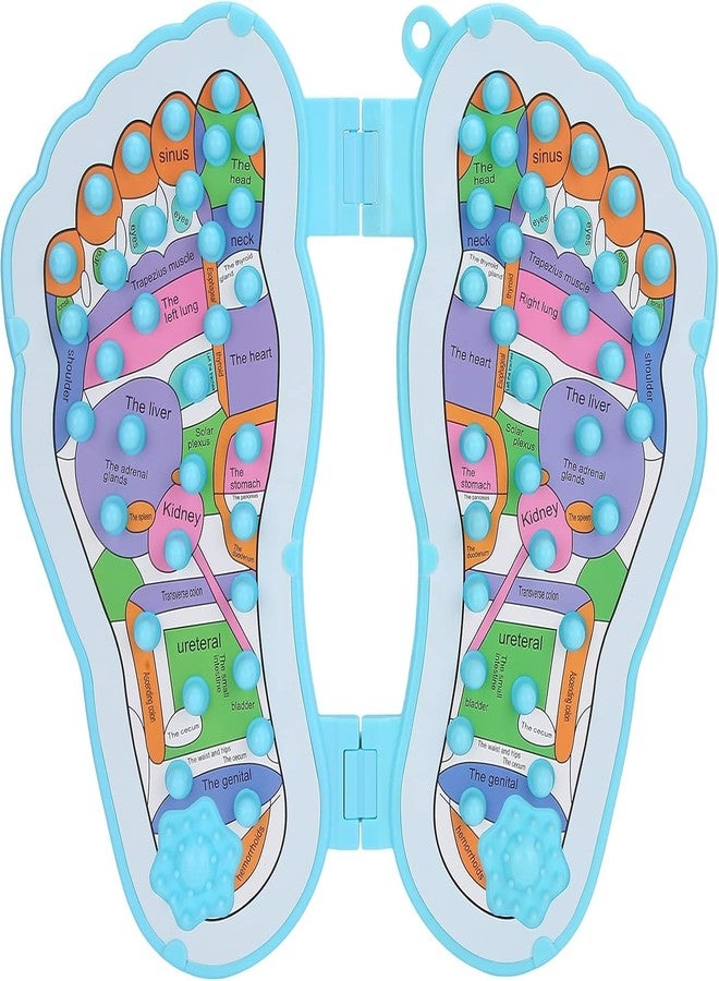 Yopple Acupressure Foot Massage Mat – Non-Slip Foldable Reflexology Pad with 32 Acupuncture Points – Pain Relief & Circulation Booster for Home, Office, Travel & Relaxation Therapy - Image 3