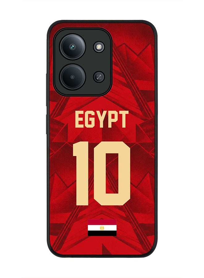 Stylizedd For Xiaomi Redmi 15C 4G Case,Slim fit Camera Protection, Shockproof Thin Phone cover - Football Team Egypt World Cup 2026
