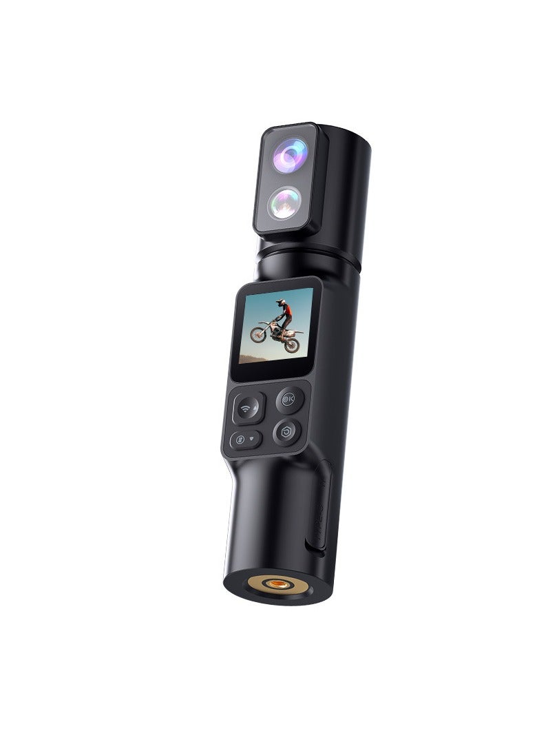 6KU 6K 50MP HD handheld sports camera with 360 degree EIS level anti shake camera WiFi for real-time transmission - Image 1
