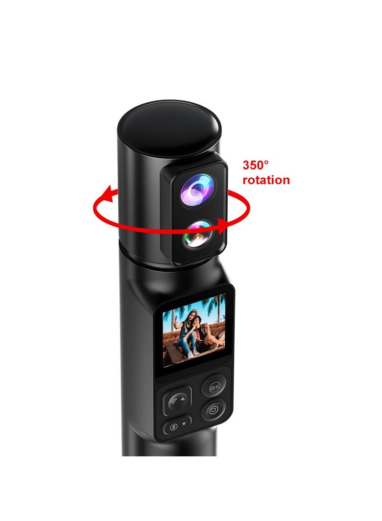6KU 6K 50MP HD handheld sports camera with 360 degree EIS level anti shake camera WiFi for real-time transmission - Image 4