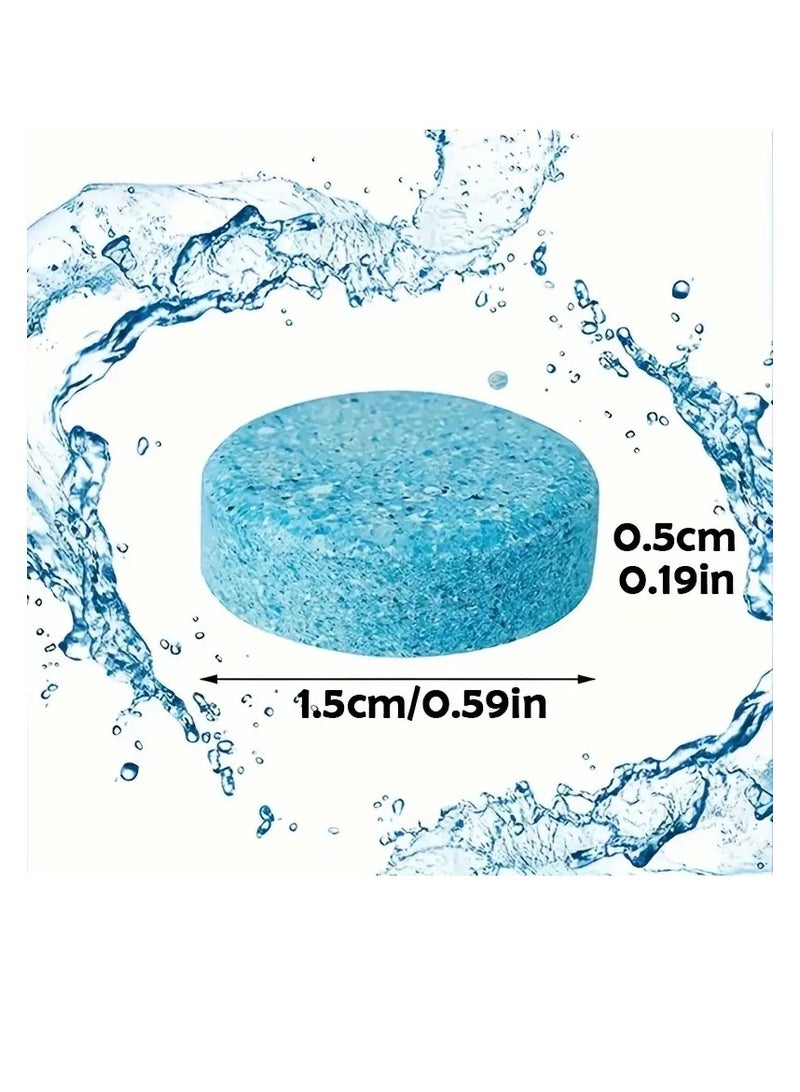 PAMEER 50 Pieces Car Windshield Glass Concentrated Washer Tablets, Solid Car Effervescent Tablets for Oil And Stain Removal, Windscreen Wiper Cleaning, Kitchen, Tables, Glass Windows, and Shelves  Cleaning.  - Image 3