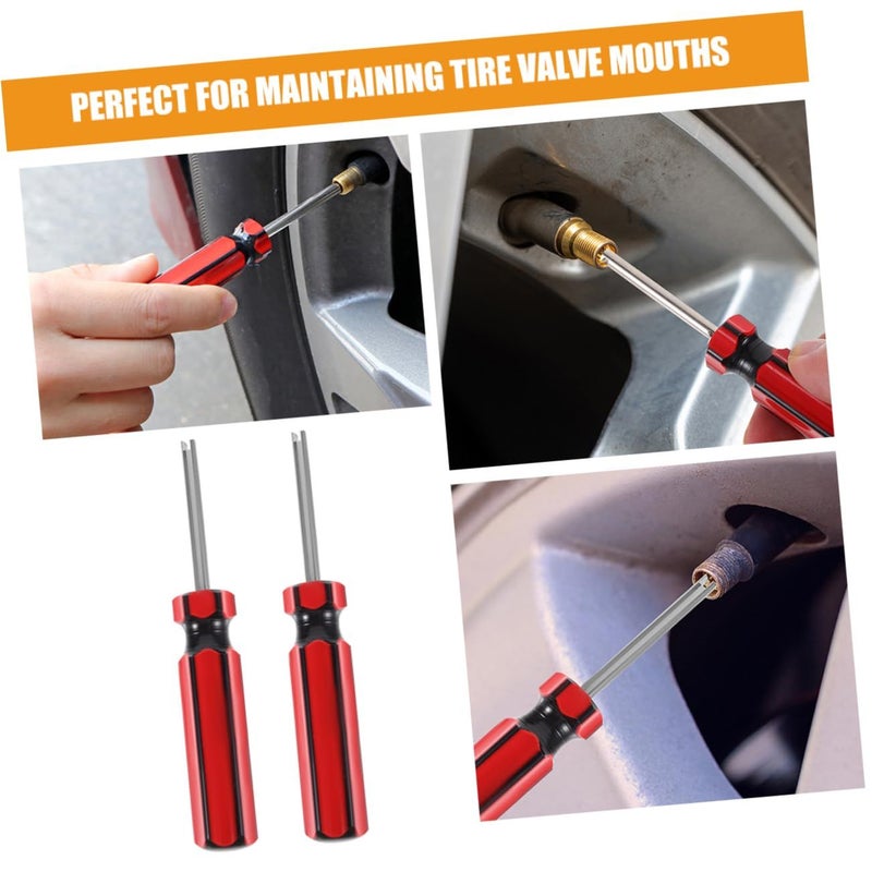 6 Pcs Valve Stem Core Removal Tool Tire Repair Puller for Car - Image 4