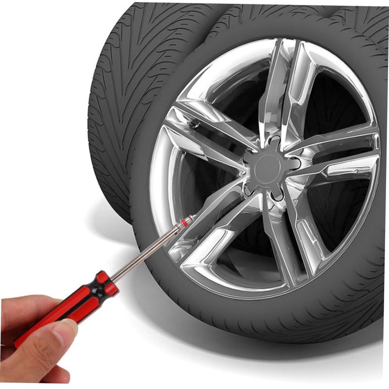 6 Pcs Valve Stem Core Removal Tool Tire Repair Puller for Car - Image 5