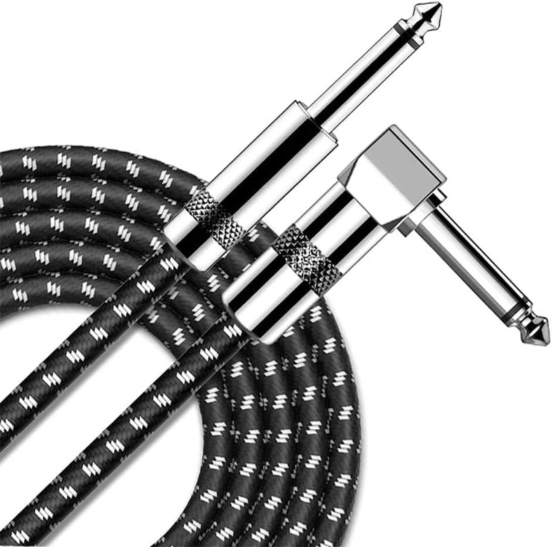 10 ft Guitar Cable - Electric Instrument Cable for Bass and Guitar Amplifiers - Image 1