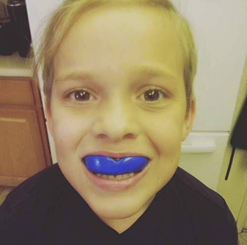 Oral Mart Blue/Red Youth Mouthguard for Kids - Youth Mouthguard for Karate, Flag Football, Martial Arts, Taekwondo, Boxing, Football, Rugby, BJJ, Muay Thai, Soccer, Hockey - Image 4