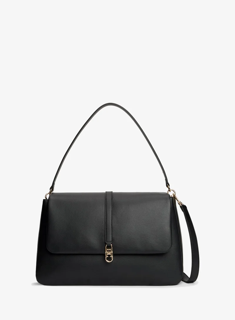 Tommy Hilfiger TH Monogram Crossbody Satchel