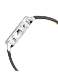 eliz ELIZ ES8778G1SBO SS & Leather Japan Men's Watch  - Image 2