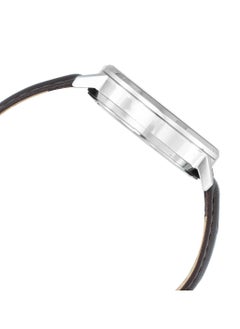 eliz ELIZ ES8778G1SBO SS & Leather Japan Men's Watch  - Image 3