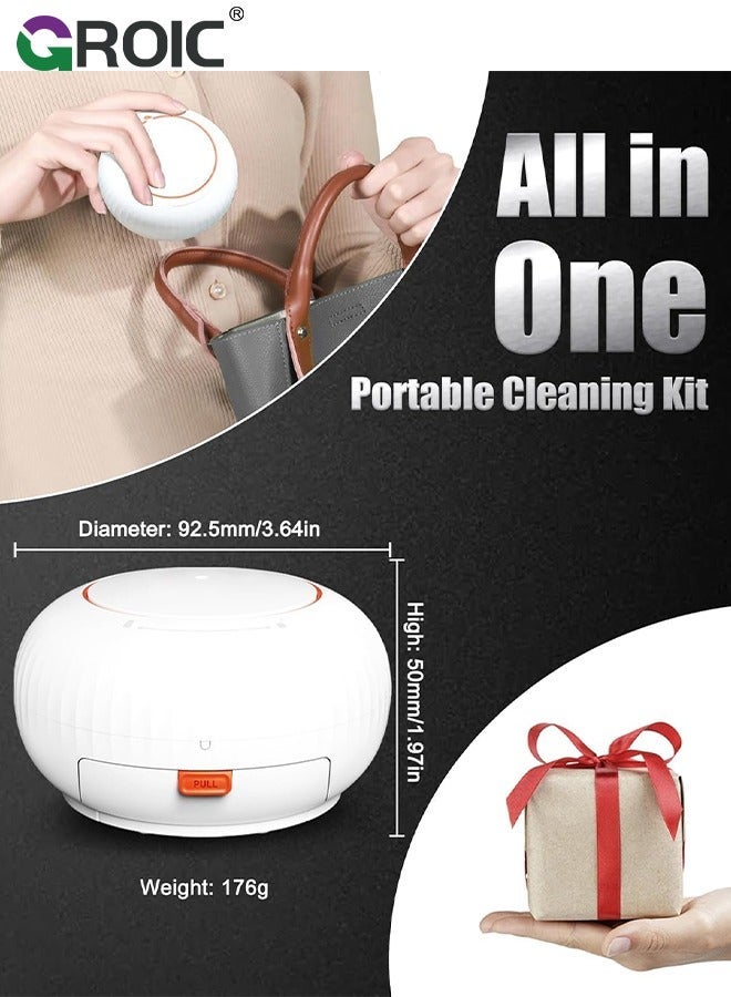 GROIC White Electronics Cleaner KIT, Cleaning for Cell Phone, Airpods, Laptop, Keyboard, Screen, Spray Tool iPad Computer, Clean Brush Device Earbud Headphone Camera.  - Image 4