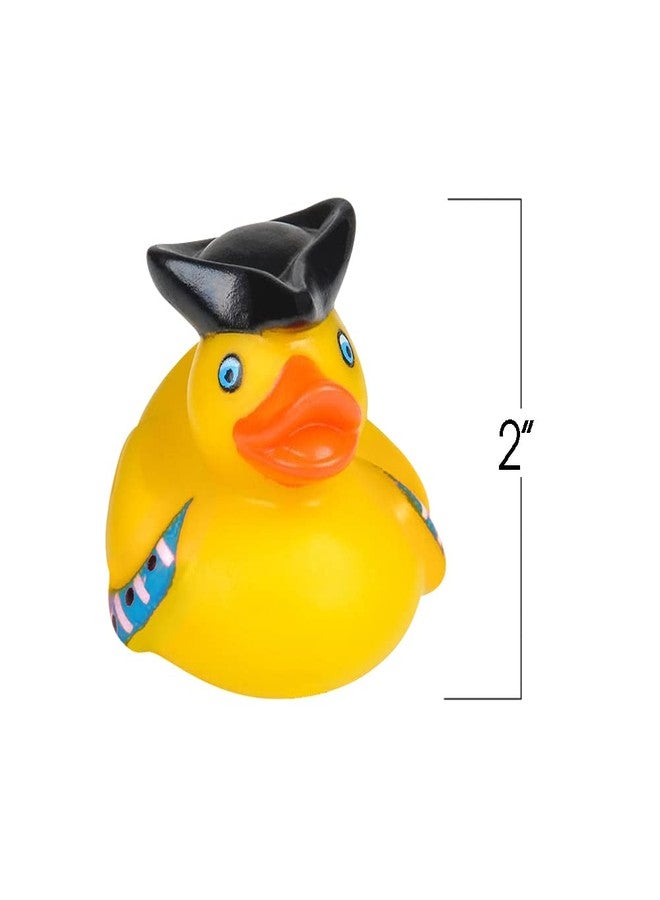 ArtCreativity 12 Pcs Pirate Rubber Ducks - 2 Inch Pirate Ducks for Jeeps, Pirate Party Favors & Decorations, Cute Rubber Ducks Pirate Toys for Bath, Pool, Carnival & Pirate-Themed Parties - Image 3
