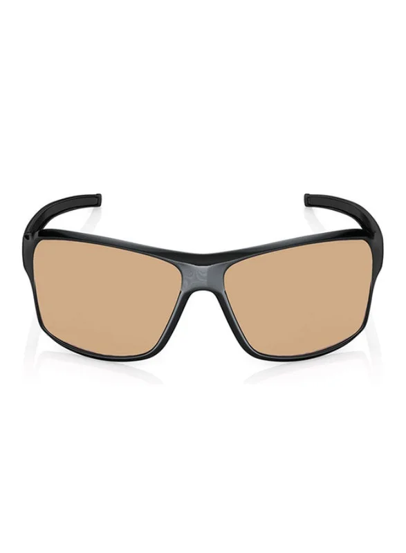 fastrack Black Wraparound Men Sunglasses (P222BR2|62)