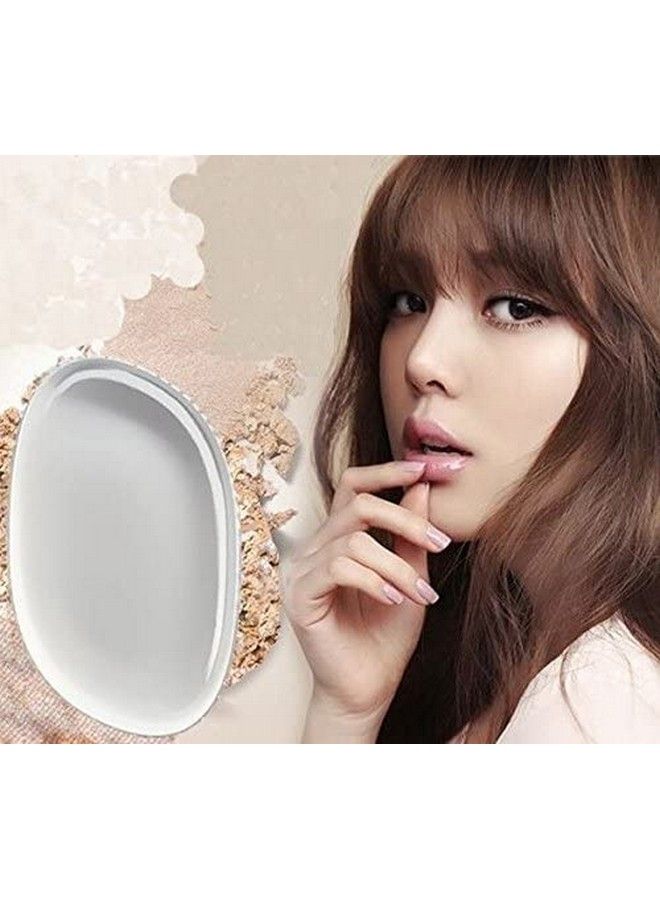 Belicia Silicone Makeup Sponge Clear Applicator & Blender Cosmetic Puff Bb Pad For All Liquid Foundation Or Cream Cosmetic Beauty Tools Blender 3 Pcs - Image 3
