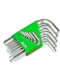 Elta 4908 Allen Key Set 9 Pieces 