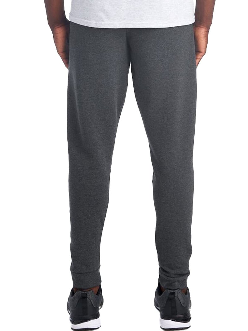 Jerzees Men's NuBlend Fleece Joggers & Sweatpants, Joggers-Heather Black, Small - Image 2