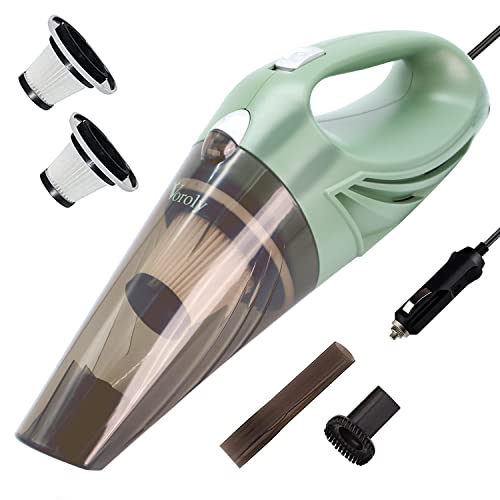 Voroly Car Vacuum Cleaner High Power Handheld 16 Ft Cord 12v Auto Accessories Kit for Interior with Extra HEPA Filter - Image 1