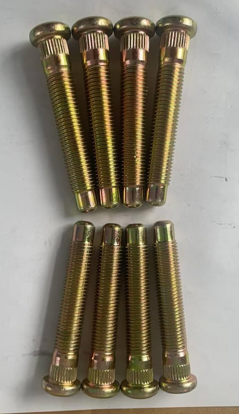 SHULIY 8PCS M12-1.5 Extended Wheel Bolt Studs 2.85" UHL Compatible with 4-Lug Wheel Honda Accord Civic CRX, Acura Integra CL 2.5TL 1" Longer Than Stock - Image 1