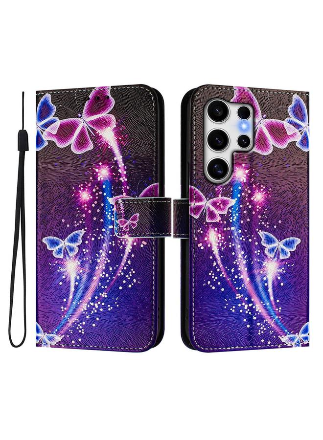 إنكاي جراب لهاتف Samsung Galaxy S25 Ultra 5G مصنوع من الجلد المطلي مع فتحات للبطاقات وحامل - Image 1