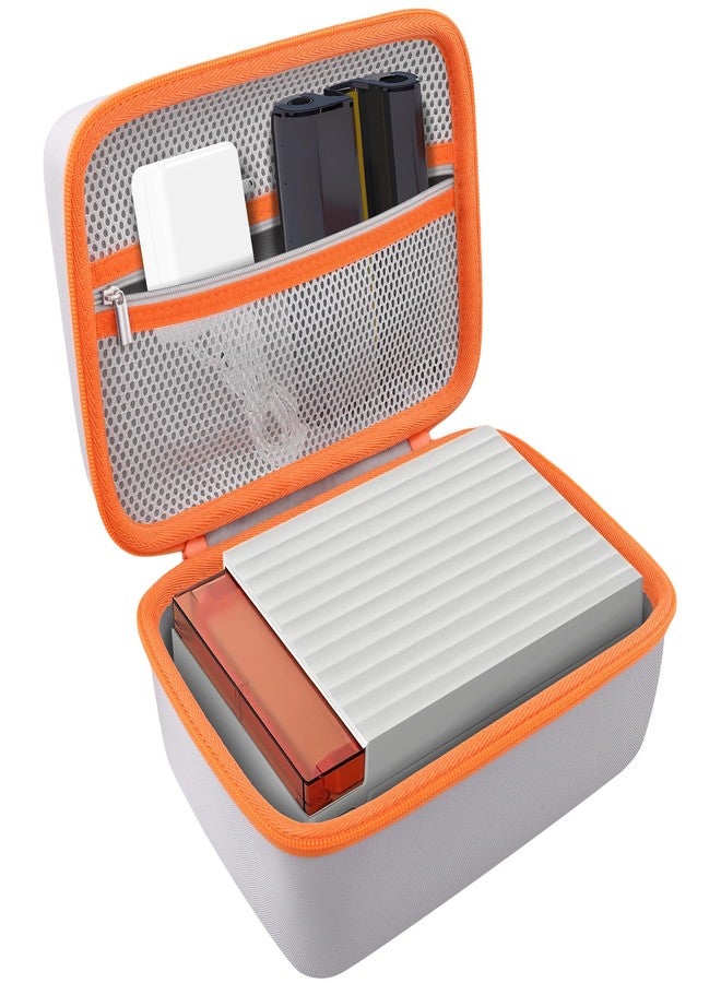 khanka Case Compatible with Liene Amber M110 M100 4x6'' Photo Printer, Wi-Fi Picture Printer,Case Only(Grey) - Image 2