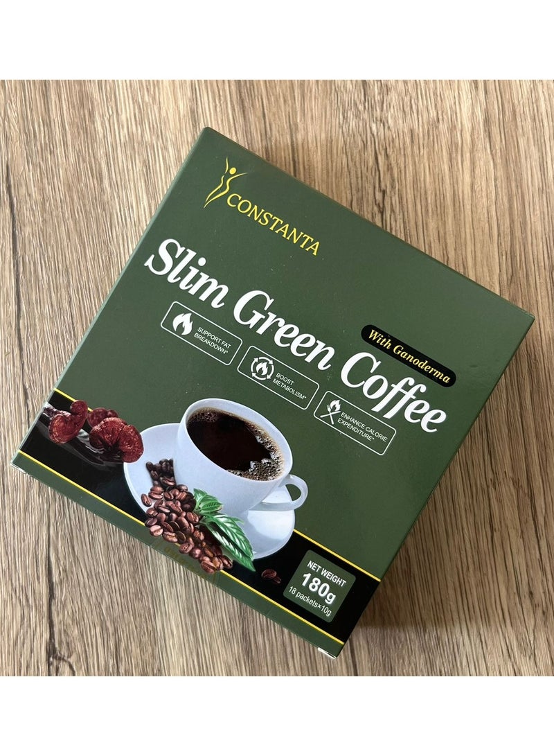 CONSTANTA Slim Green Coffee 18 packets x 10g - Image 1