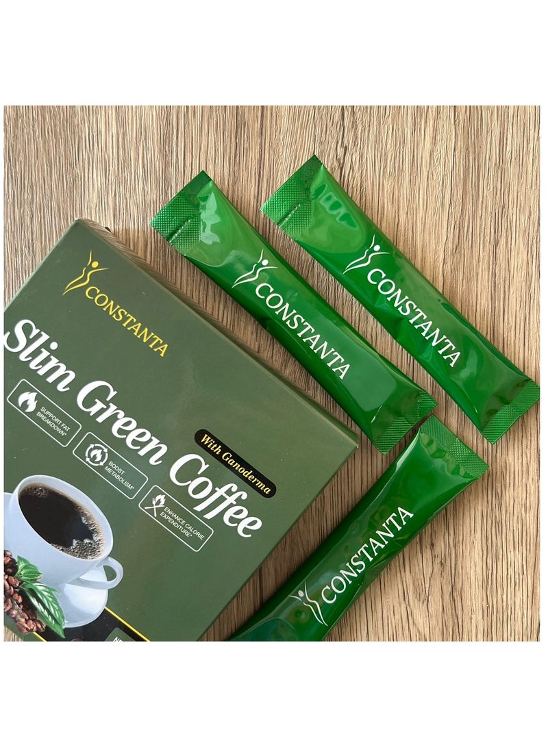 CONSTANTA Slim Green Coffee 18 packets x 10g - Image 2
