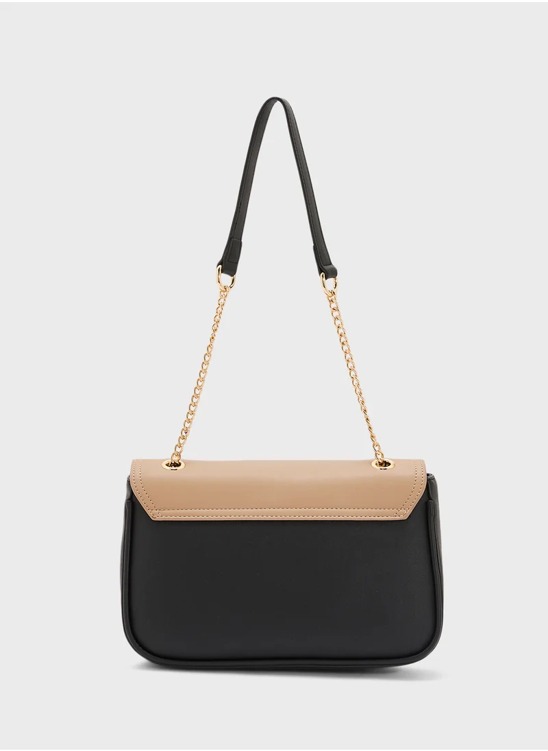 Khizana Color Block Crossbody Bag