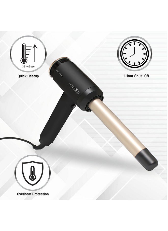 IKONIC - IKONIC Pro curl- Hair Curler, Black - Image 1