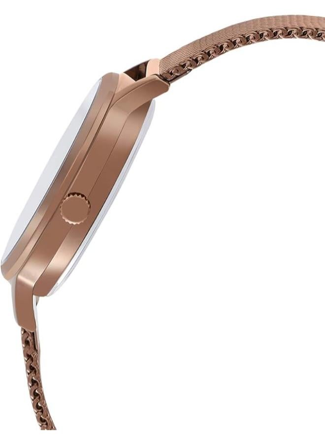Casio Enticer Ladies Analog Rose Gold Dial Women's Watch LTP-E157MR-9ADF( - Image 2