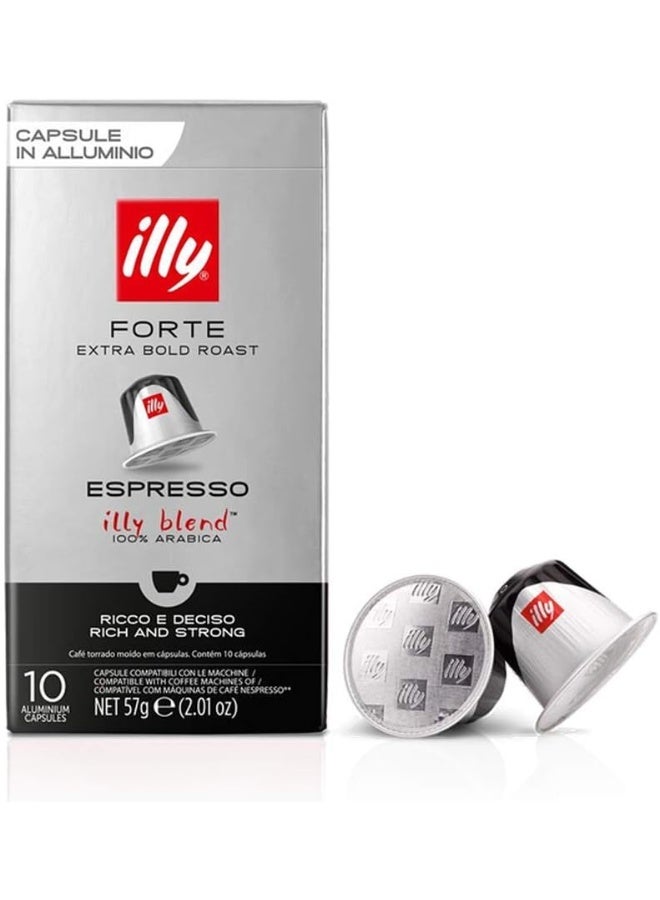 Illy Nespresso, Classico, Forte, Intenso Espresso coffee , (30 capsules) 171g - Image 3