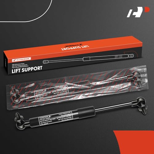A-Premium دعامات رفع صندوق السيارة الخلفي A-Premium متوافقة مع موديلات ميتسوبيشي المختارة - إكليبس سبايدر GS/سبايدر GT 2001 2002 2003 2004، قابلة للتحويل - استبدال# MR375705 (مجموعة 2-PC) - Image 2