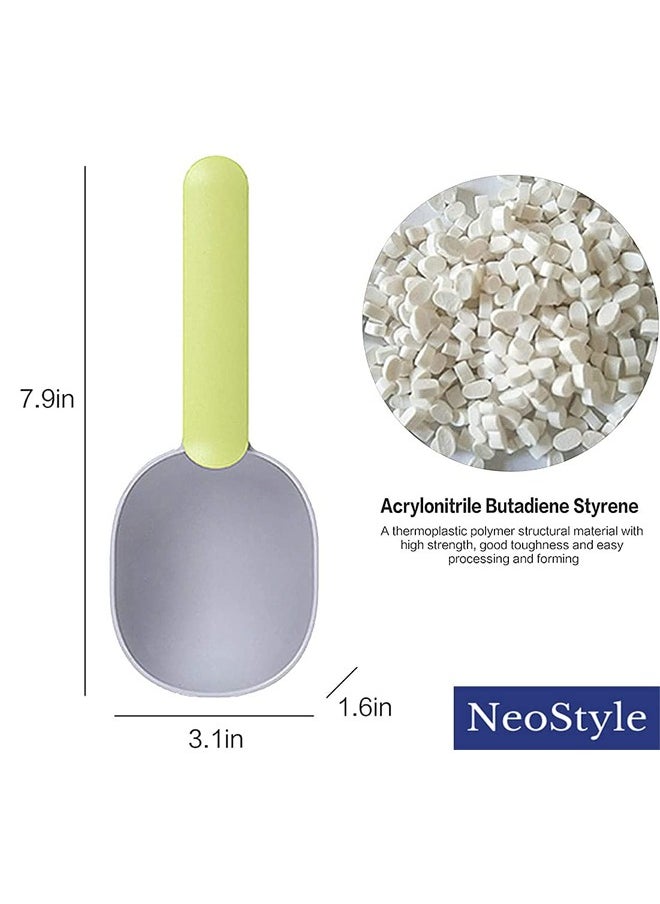 Neostyle Neostyle Cat Food and Litter Shovel Cleaner Tool 2 Piece Grey Green  - Image 2
