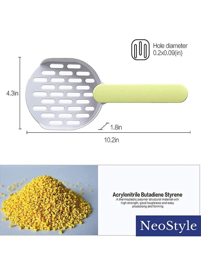 Neostyle Neostyle Cat Food and Litter Shovel Cleaner Tool 2 Piece Grey Green  - Image 3