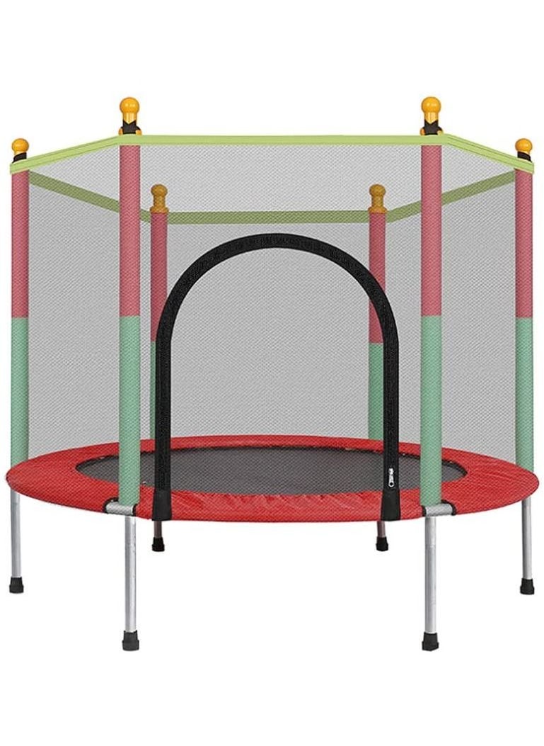 Kids Bouncer Baby Jumper Indoor Trampoline Baby Children Bouncers with Guardrail Fitness Adult Trampoline Kid Jumpers  - Image 1