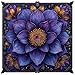 Mys Aurora Puzzles for Adults Mandala Flower Wooden Puzzles 500 Pieces Unique Shaped Lotus Yoga Gifts Jigsaw Puzzles for Yoga Lover Fun Challenge Family Game 164 x 165 - Image 2