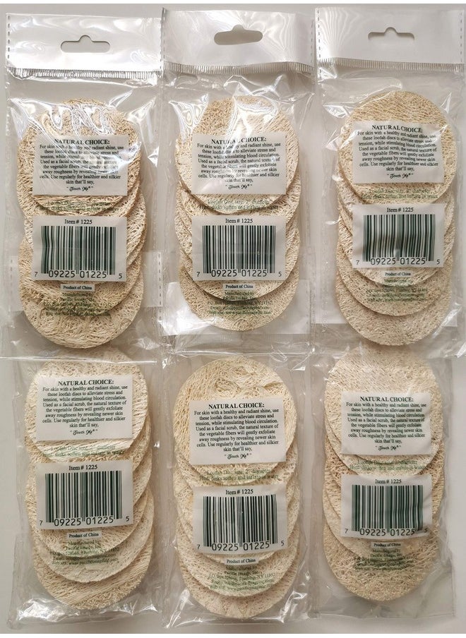 Nuonove 36 Loofah Loofa Facial Complexion Skin Discs Pads (Set Of 6 Bags, Each Bag Has 6 Disks)  - Image 4