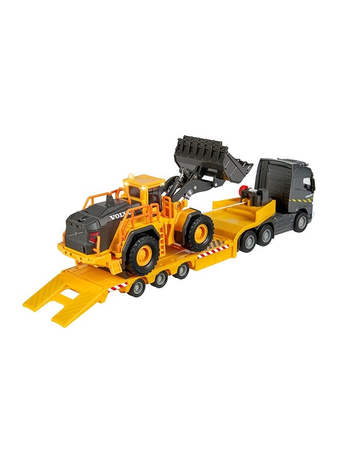 Majorette Volvo Fh-16 Truck + Wheel Loader L350H  - Image 2