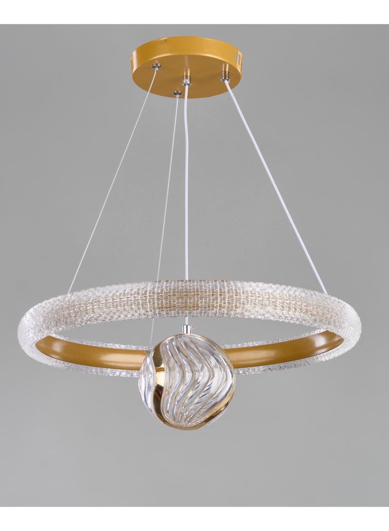 NAGAFA SHOP Champagne LED chandelier from Nagafa Shop LCCG7072 - Image 2