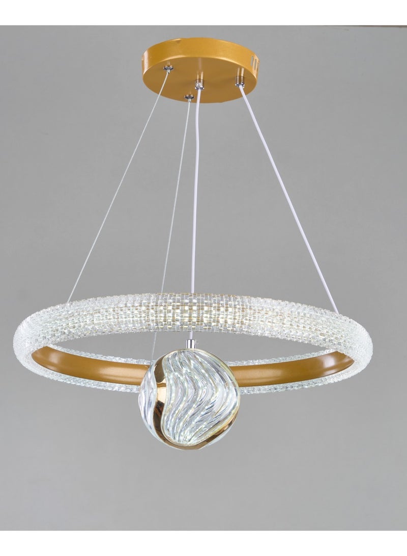 NAGAFA SHOP Champagne LED chandelier from Nagafa Shop LCCG7072 - Image 3