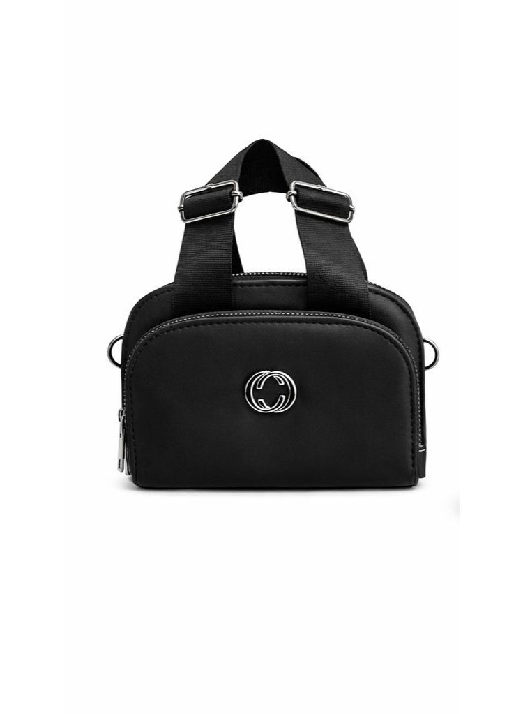 osir Elegant Small Black Women’s Handbag - Image 1