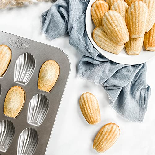 USA Pan Aluminized Steel, 16-Well Warp Resistant Nonstick Baking Pan - Silver - Image 2