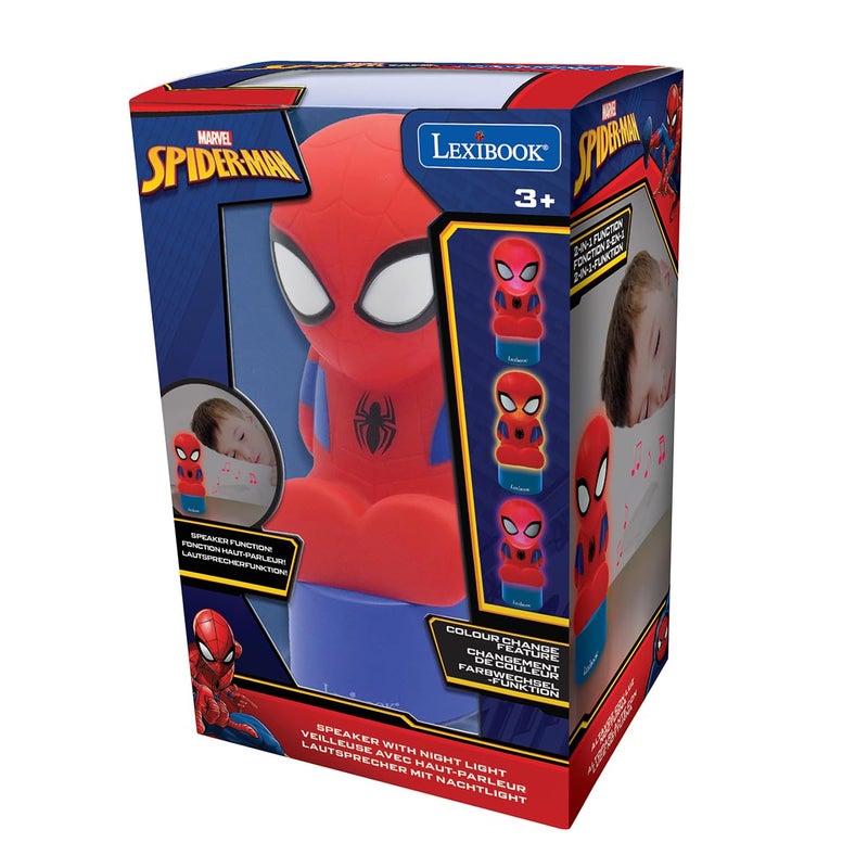 LEXIBOOK, Spider-Man Nightlight Speaker, NS01SPLXB - Image 5