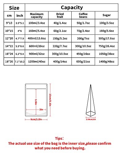 FireKylin 100 Pack Resealable Stand Up BagsSmell Proof Pouch Sealable Foil Pouch Bags for Packaging Gold 35 x 51 - Image 3