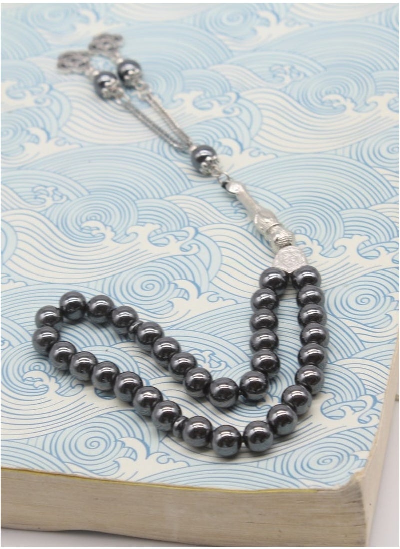GM Asbih 33 8mm - Islamic Prayer Beads, Tasbeeh, Sibha, Muslim Mala, Masbaha, Misbaha, Tesbih, Tespih, Dhikr Beads, Zikr Beads, Worry Beads, Prayer Counter  - Image 3
