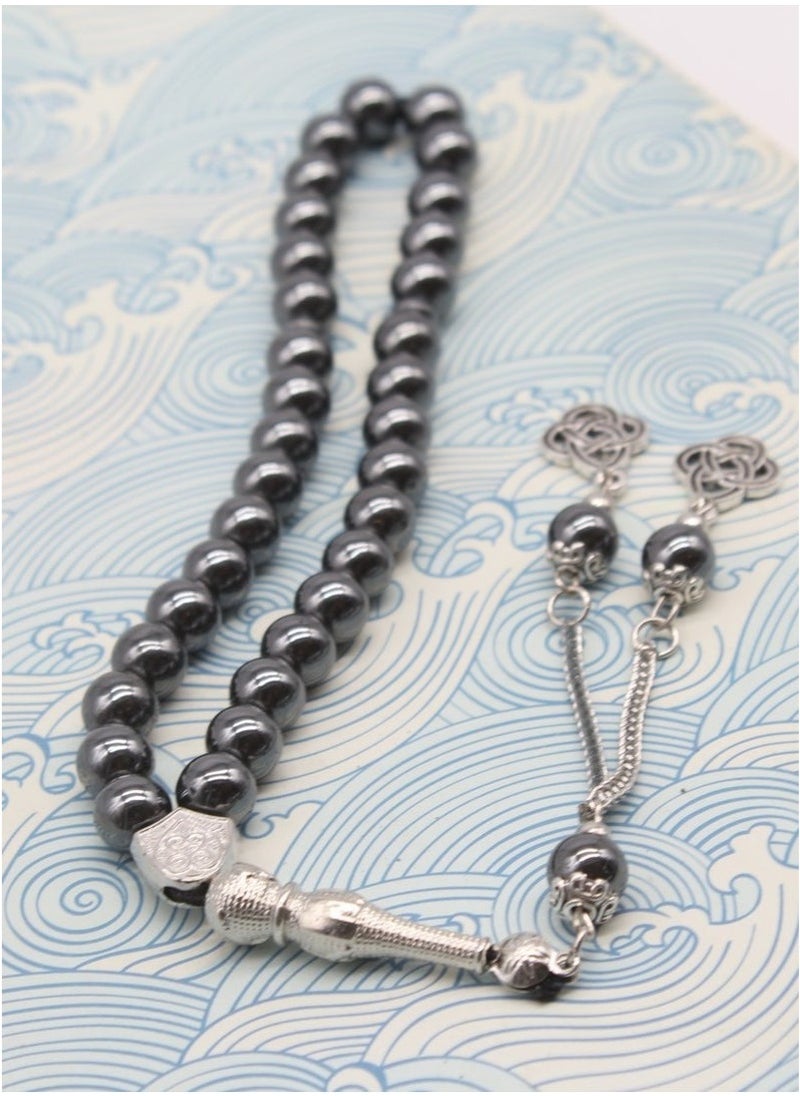 GM Asbih 33 8mm - Islamic Prayer Beads, Tasbeeh, Sibha, Muslim Mala, Masbaha, Misbaha, Tesbih, Tespih, Dhikr Beads, Zikr Beads, Worry Beads, Prayer Counter  - Image 5