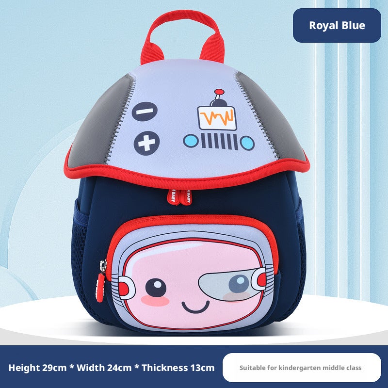 Sesame Baby Kindergarten Backpack Cute Cartoon Anti-Lost Boys Girls Neoprene Bag - Image 4
