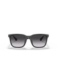 Armani Exchange Full Rimmed Rectangular Sunglasses 0AX4112SU 55 80788G  - Image 2