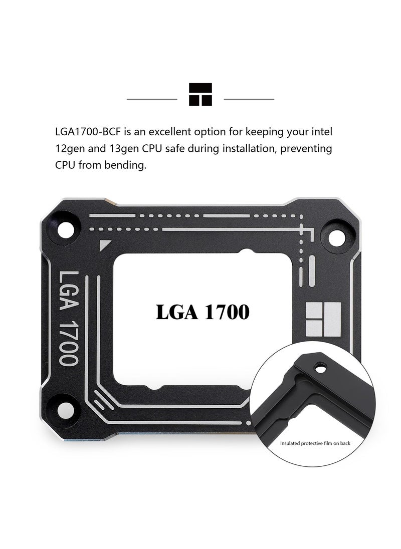 Thermalright Thermalright Intel 13/14th Generation LGA1700 Anti-Bending Buckle,Curved Pressure Plate,CPU Fixing Buckle,CPU Stress Bending Correction Fixer, Fully Fitted and Fixed Without Trace Installation (Black)  - Image 3