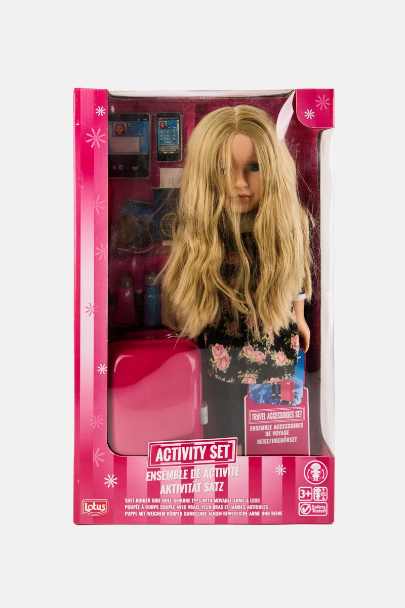 Lotus Doll with Travel Activity Set  - Image 1