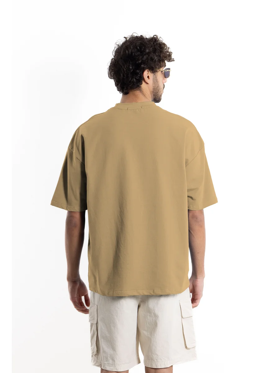شايبس PRINTED COTTON BLEND T-SHIRT