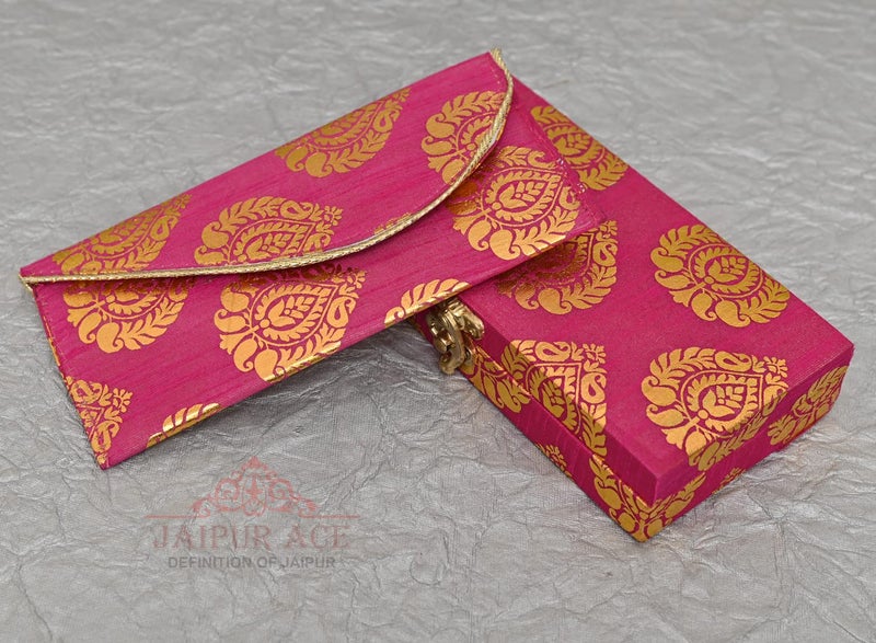 JAIPUR ACE Jaipur Ace Printed Decorative Shagun Cash Money Box with Envelop Wedding Gift Jewellery Wrap Assorted Pack of 2 Multicolored Gaddi Box  - Image 2