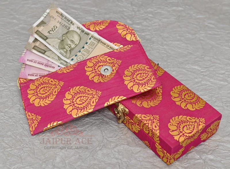 JAIPUR ACE Jaipur Ace Printed Decorative Shagun Cash Money Box with Envelop Wedding Gift Jewellery Wrap Assorted Pack of 2 Multicolored Gaddi Box  - Image 3